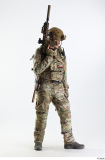 Photos Frankie Perry Army USA Recon - Poses standing whole…